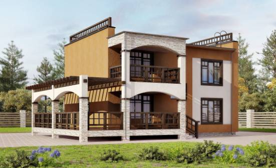 150-010-Л Проект двухэтажного дома, простой домик из кирпича Абакан | Проекты домов от House Expert