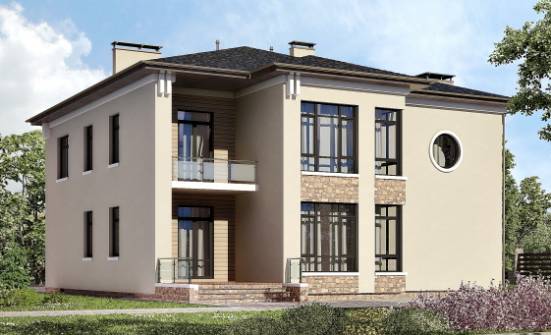300-005-Л Проект двухэтажного дома, классический домик из кирпича Саяногорск | Проекты домов от House Expert