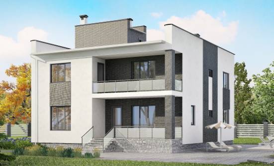 225-001-П Проект двухэтажного дома, простой домик из керамзитобетонных блоков Абакан | Проекты домов от House Expert
