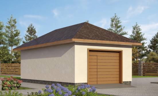 040-001-П Проект гаража из арболита Саяногорск | Проекты домов от House Expert