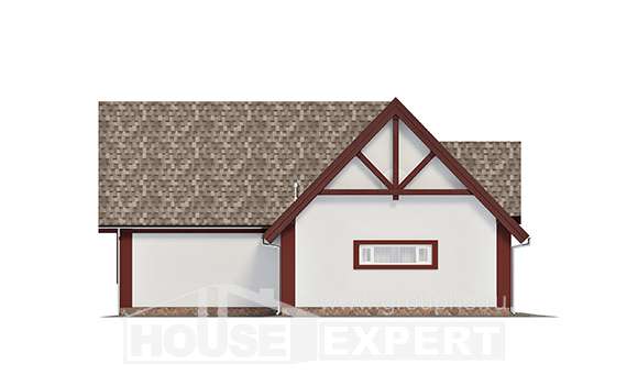 145-002-Л Проект гаража из твинблока Абакан, House Expert