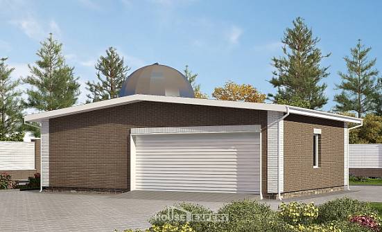 075-001-П Проект гаража из кирпича Абакан | Проекты домов от House Expert