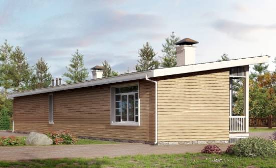 110-004-Л Проект бани из кирпича Саяногорск | Проекты домов от House Expert