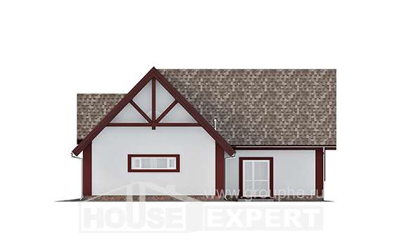 145-002-Л Проект гаража из твинблока Абакан, House Expert